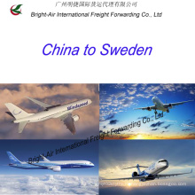 Грузовых авиаперевозок экспедитора верхней судоходной компании из Китая в Швецию